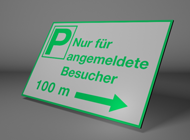 Parkplatzschilder
